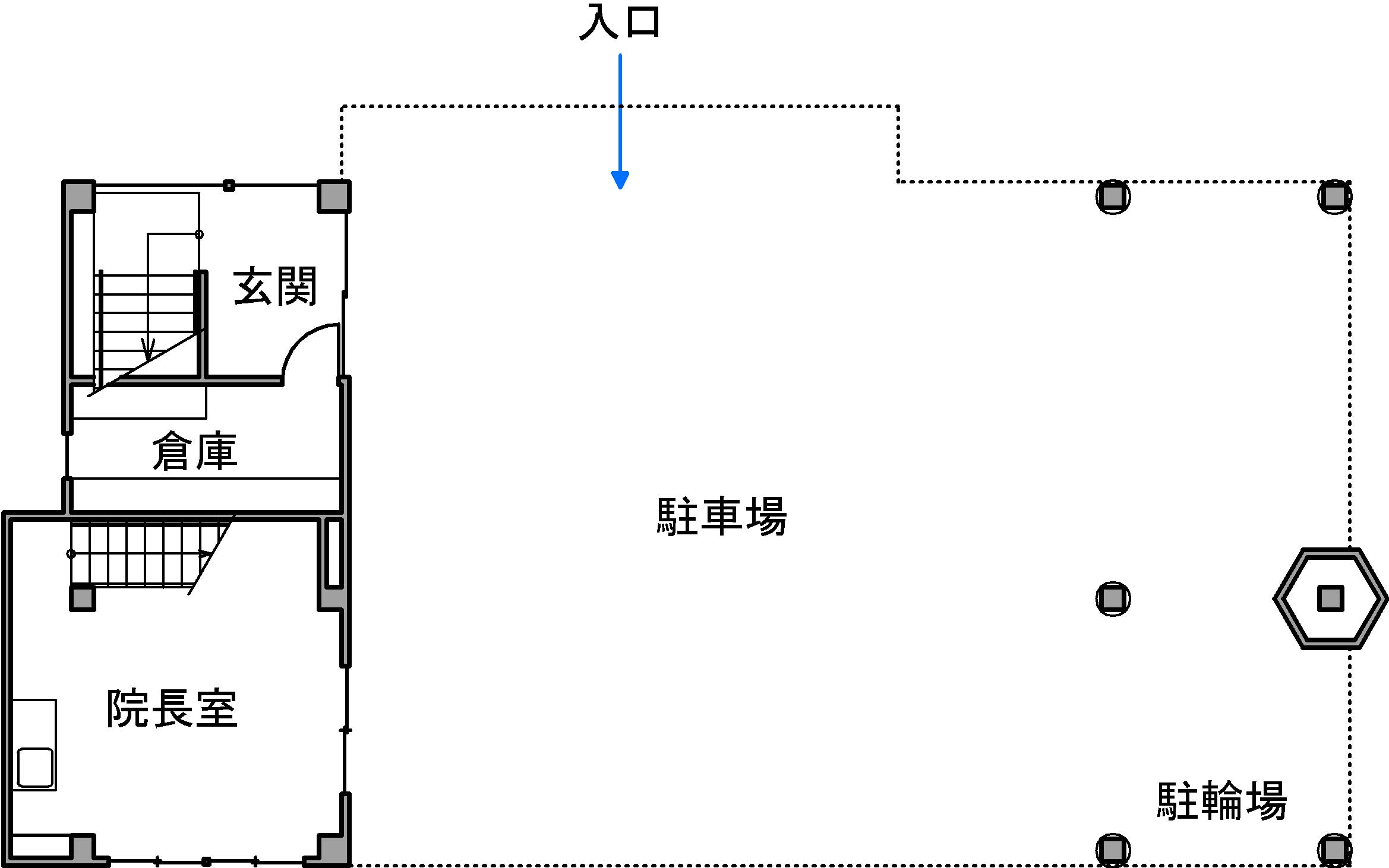 クリニックの特徴(建物)